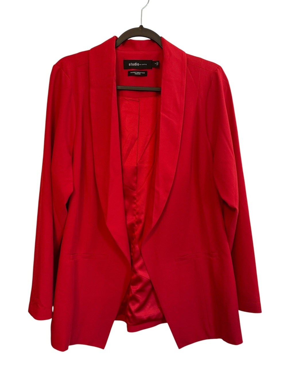 Studio by Torrid Red Blazer - Picture 1 of 7
